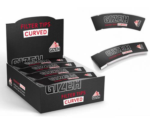 Gizeh Classic Tips Curved - Conical -  Price: 0,80€