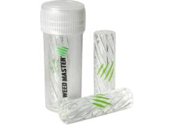 Γυάλινη Τζιβάνα 8mm με Στρογγυλό Επιστόμιο - 9 Holes Clear