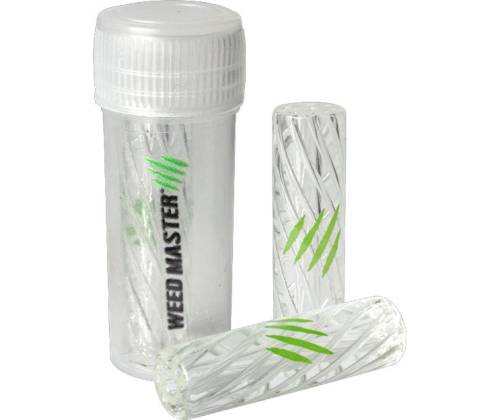 Γυάλινη Τζιβάνα 8mm με Στρογγυλό Επιστόμιο - 9 Holes Clear - Τιμή: 6,50€