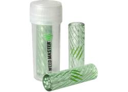 Γυάλινη Τζιβάνα 8mm με Στρογγυλό Επιστόμιο - 9 Holes Green