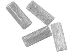 Γυάλινη Τζιβάνα Regular 8mm με Στρογγυλό Επιστόμιο 7 Holes Clear - 1 τεμ.