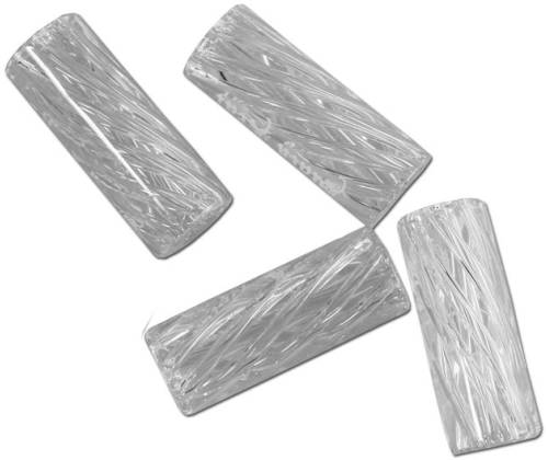 Glass Tips Regular 10mm with round mouthpiece 7 Holes Clear - 1 pc. - Price: 5,50€