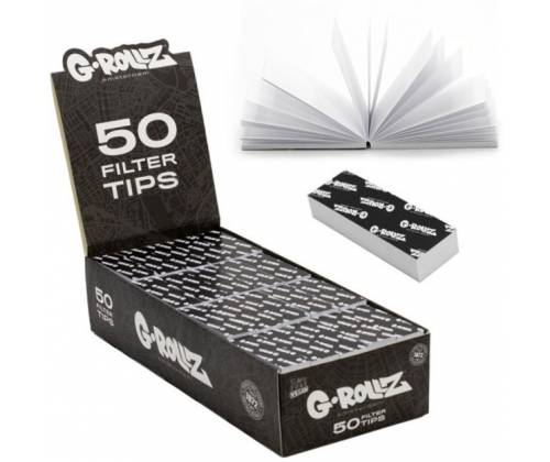 G-Rollz Tips Τζιβάνα Λευκή - Απλή - Τιμή: 0,30€