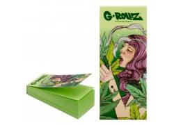 G-Rollz Tips Τζιβάνα Πράσινη Φαρδιά - Mushroom Lady Green