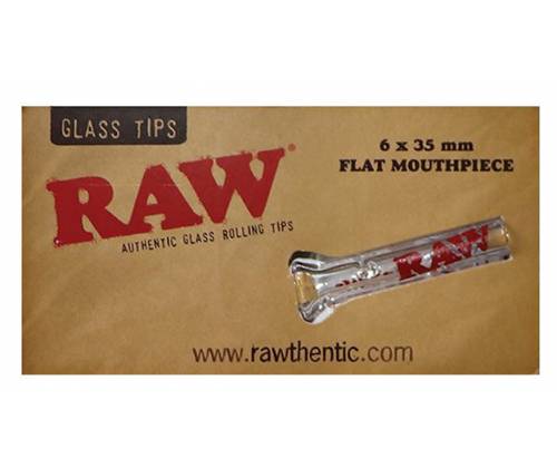 RAW Roor Glass Tip - Flat -  Price: 3,95€