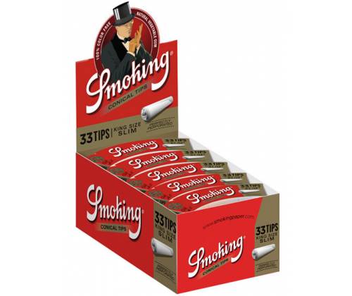 Smoking Τζιβάνα Gold KS Slim - Κωνική -  Price: 0,90€