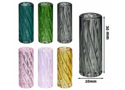 Γυάλινη Τζιβάνα Regular 10mm με Στρογγυλό Επιστόμιο - 7 Holes