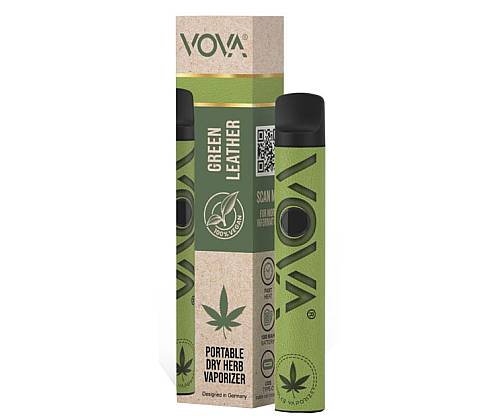 Vova Dab Pen - Vaporizer 1000mAh - Green Leather (for Herbs) - Τιμή: 37,20€