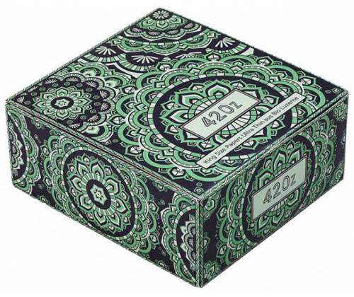 420z Χαρτάκια Emerald Green - King Size Slim 33φ. - Τιμή: 1,10€