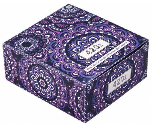 420z Χαρτάκια Grape Sparkle - King Size Slim - Τιμή: 0,89€