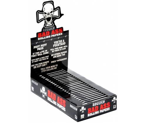 Bad Ass Rolling Papers - 1¼ 24 Pieces -  Price: 9,60€