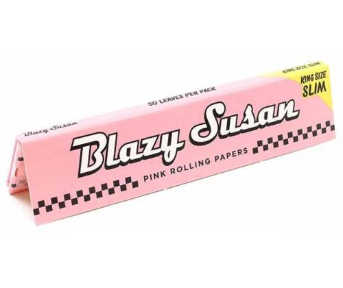 Blazy Susan Χαρτάκια - King Size Slim Ροζ - Τιμή: 1,55€
