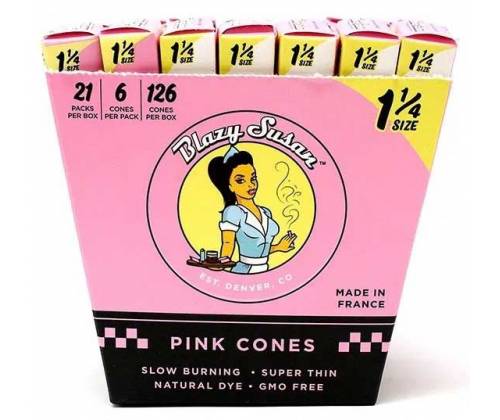Blazy Susan Cone Κώνος 1 1/4 Ροζ - 6τεμ. - Τιμή: 3,50€