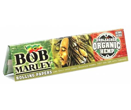 Bob MarLey Χαρτάκια Organic Hemp - King Size 50τεμ. - Τιμή: 37,50€