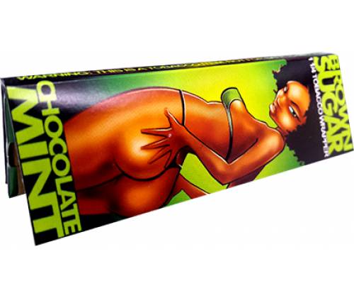 Brown Sugar Flavored Rolling Papers - 1¼ - Chocolate & Mint -  Price: 0,88€