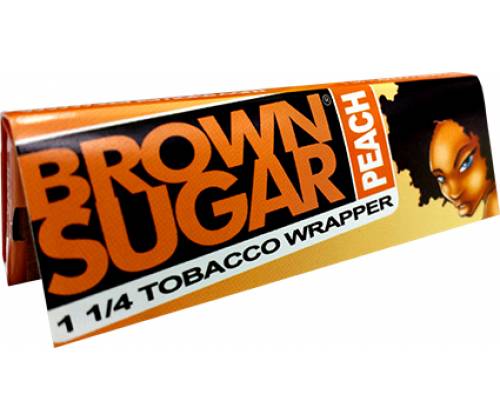 Brown Sugar Flavored Rolling Papers - 1¼ - Peach -  Price: 0,88€