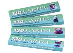 Cartel Χαρτάκια Special Pack - King Size Slim Extra Long 130mm & Τζιβάνες
