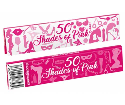 Choosypapers Χαρτάκια King Size Slim 32φ. - 50 Shades of Pink - Τιμή: 1,35€