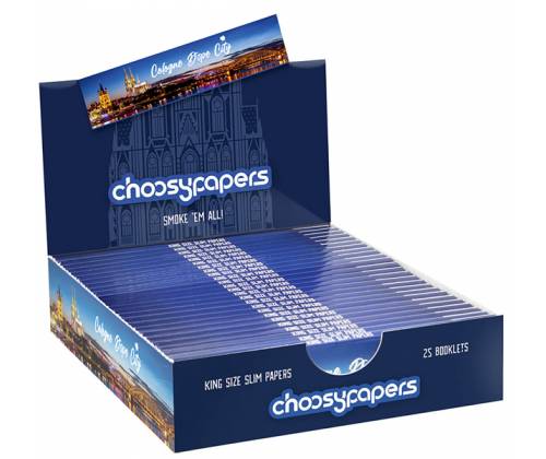Choosypapers Χαρτάκια King Size Slim 32φ. - Cologne - Τιμή: 1,35€