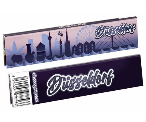 Choosypapers Χαρτάκια King Size Slim 32φ. - Dusseldorf - Τιμή: 1,35€