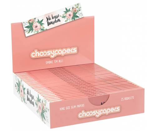 Choosypapers Rolling Papers King Size Slim 32f. - Love and Hate -  Price: 1,35€