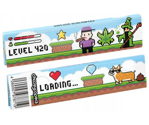 Choosypapers Χαρτάκια King Size Slim 32φ. - Level 420 - Τιμή: 1,35€