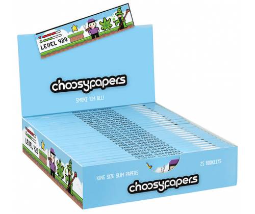 Choosypapers Χαρτάκια King Size Slim 32φ. - Level 420 - Τιμή: 1,35€