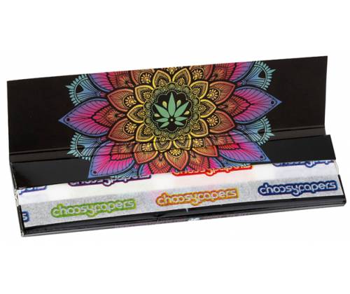 Choosypapers Χαρτάκια King Size Slim 32φ. - Mandala - Τιμή: 1,35€