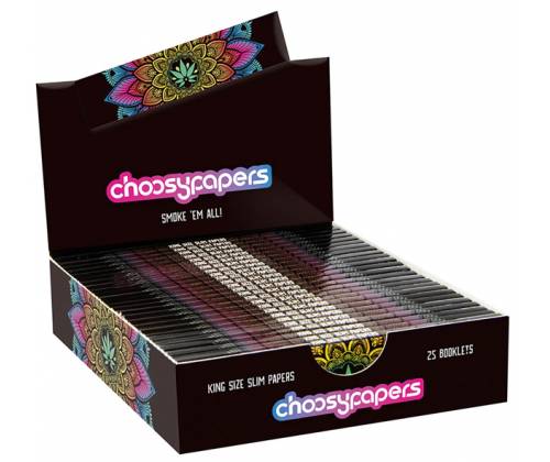 Choosypapers Χαρτάκια King Size Slim 32φ. - Mandala - Τιμή: 1,35€