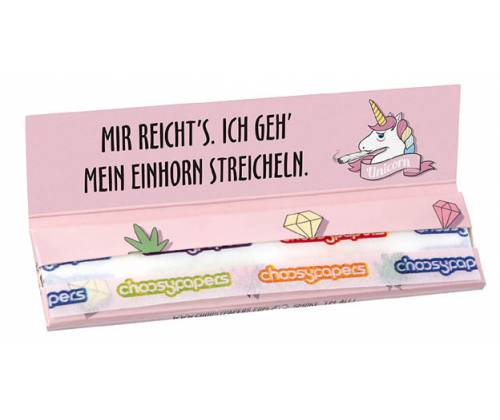Choosypapers Rolling Papers King Size Slim 32f. - Unicorn -  Price: 1,35€