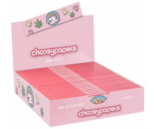 Choosypapers Rolling Papers King Size Slim 32f. - Unicorn -  Price: 1,35€
