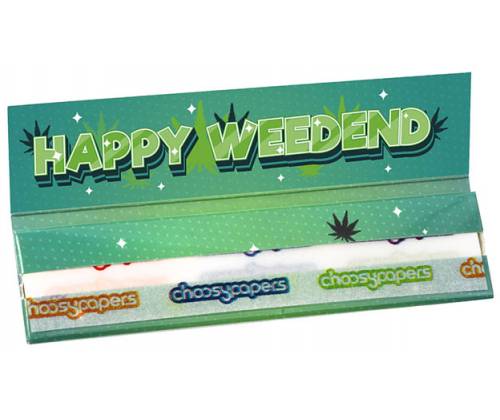 Choosypapers Rolling Papers King Size Slim 32f. - Happy Weekend -  Price: 1,35€