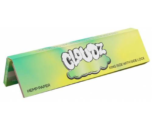 Cloudz Χαρτάκια Premium Hemp - King Size Slim με Τζιβάνα 32φ. -  Price: 1,70€