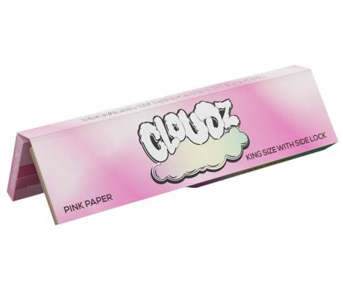 Cloudz Χαρτάκια Premium Pink - King Size Slim με Τζιβάνα 32φ. -  Price: 1,70€