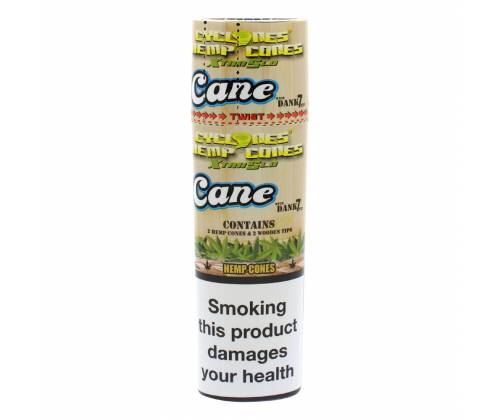 Πουρόφυλλα Cyclones Hemp Xtra Slo Αρωμα SUGARCANE με Ξύλινη Τζιβάνα - Τιμή: 0,95€