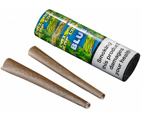 Πουρόφυλλα Cyclones Hemp Cones Γεύση BLUEBERRY με Χάρτινη Τζιβάνα - Τιμή: 0,95€