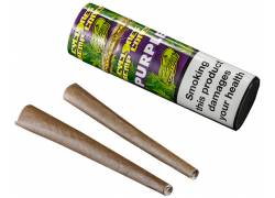 Πουρόφυλλα Cyclones Hemp Cones Γεύση PURPLE (Σταφύλι) με Χάρτινη Τζιβάνα