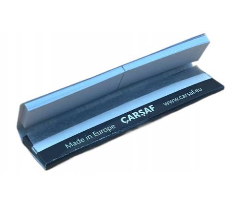 Carsaf Rolling Papers White King Size Slim 32ft. + Tips -  Price: 1,60€