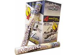 DANK Ξύλινες Τζιβάνες - Μούρο - 24τεμ.