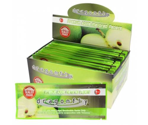 DragonFly Χαρτάκια - Πράσινο Μήλο 32φ. - 1 1/4 - Τιμή: 0,95€