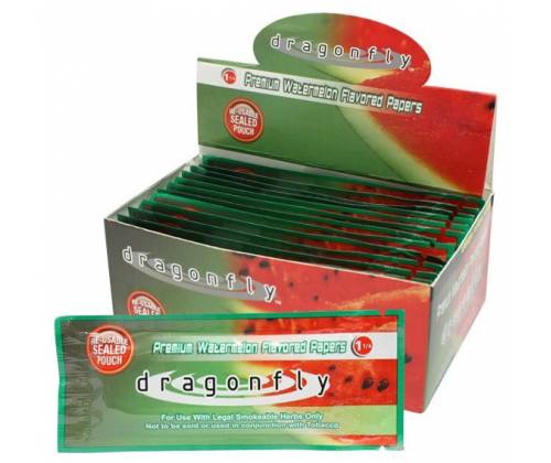 DragonFly Χαρτάκια - Καρπούζι 32φ. - 1 1/4 - Τιμή: 0,95€