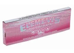 Elements Χαρτάκια Pink - Single 60φ.
