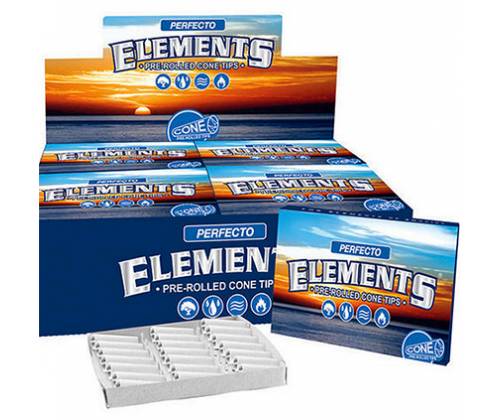 Elements Maestro Pre-Rolled Cone Tips Τζιβάνα - Κωνική Φαρδιά Προτυλιγμένη 20τεμ. - Τιμή: 19,80€