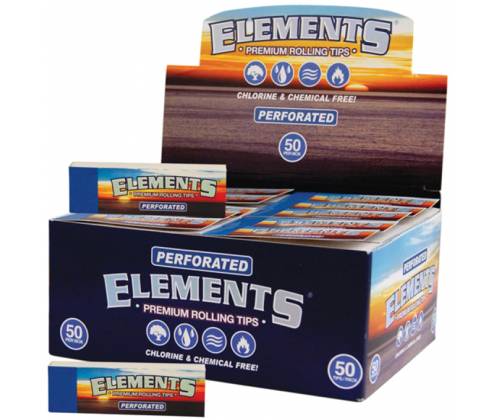 Elements Tips Perforated Τζιβάνα - Σπαστή 50τεμ. - Τιμή: 9,25€