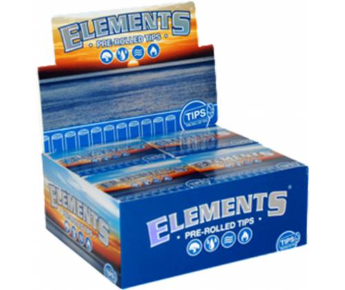 Elements Tips Pre-Rolled Τζιβάνα - Προτυλιγμένη 20τεμ. - Τιμή: 11,40€