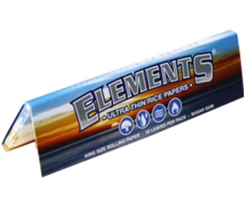 Elements Χαρτάκια - King Size Slim - Τιμή: 0,45€