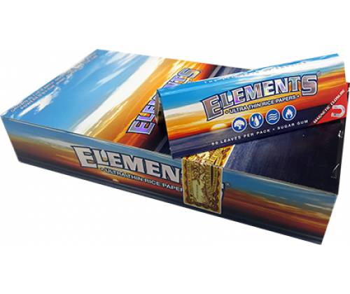 Elements Χαρτάκια - 1¼ 25τεμ. - Τιμή: 10,50€