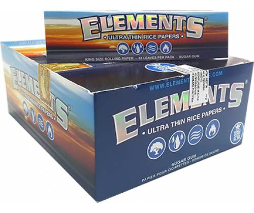 Elements Χαρτάκια - King Size 50τεμ. - Τιμή: 29,50€