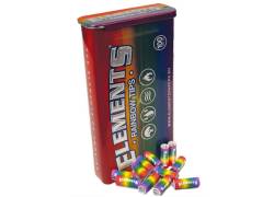 Elements Pre-Rolled Tips Τζιβάνα Σε Μεταλλικό Κουτί Rainbow- Προτυλιγμένη 100τεμ.