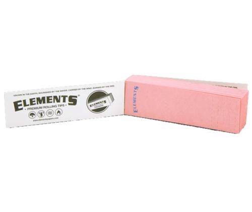 Elements Tips Perforated Τζιβάνα - Ροζ Σπαστή 50τεμ. - Τιμή: 9,80€